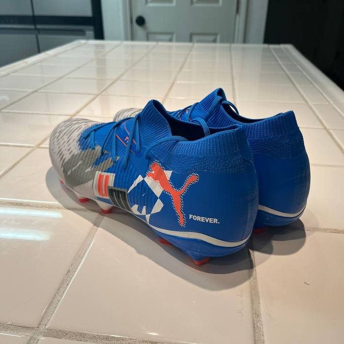 Puma Future 11 Match Forever FG AG Soccer Cleats Shoes Blue 108423-01 Sz 12