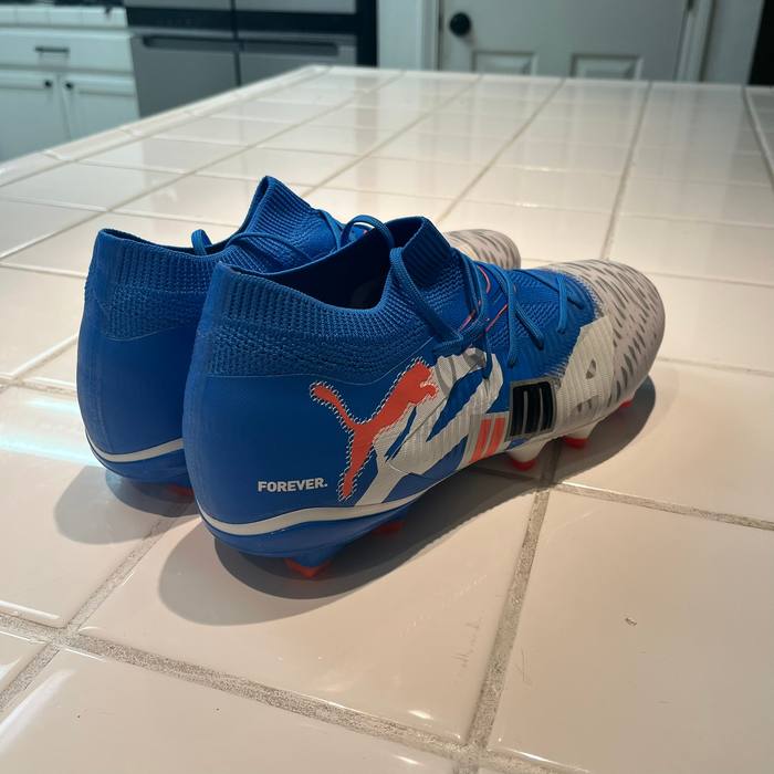 Puma Future 11 Match Forever FG AG Soccer Cleats Shoes Blue 108423-01 Sz 12