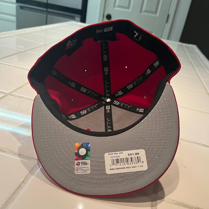 New Era Dominican Republic 2026 World Baseball Classic 59Fifty Fitted Hat 7 12