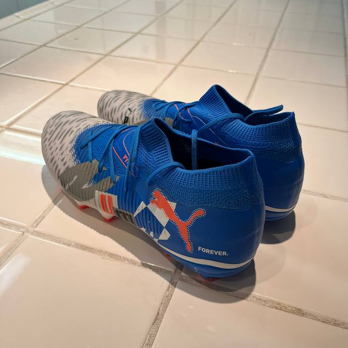 Puma Future 11 Match Forever FG AG Soccer Cleats Shoes Blue 108423-01 Sz 10