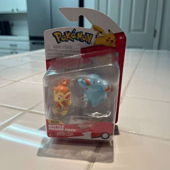 Pokemon Battle Ready Figure Pack Chimchar & Phanpy Jazwares New