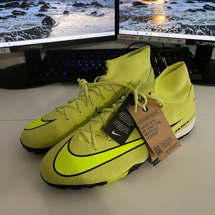 Nike Mercurial Superfly 10 Academy Turf Soccer Cleats Sz 12