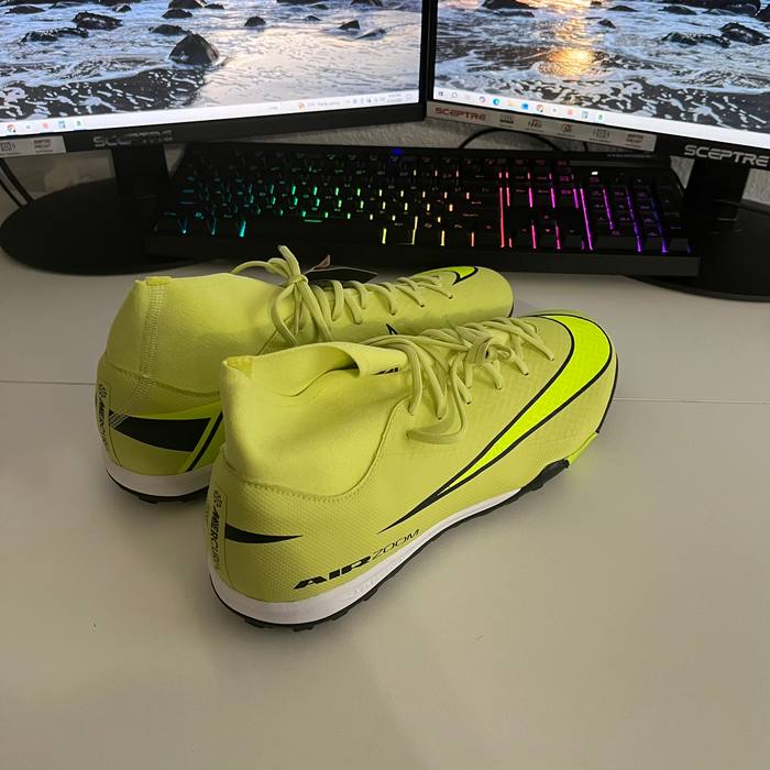 Nike Mercurial Superfly 10 Academy Turf Soccer Cleats Sz 12