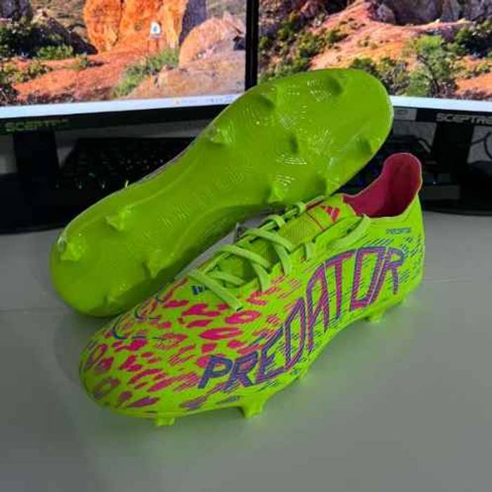 Soccer Cleats Adidas Predator League FG JH6471 Mens Lucid Lemon New