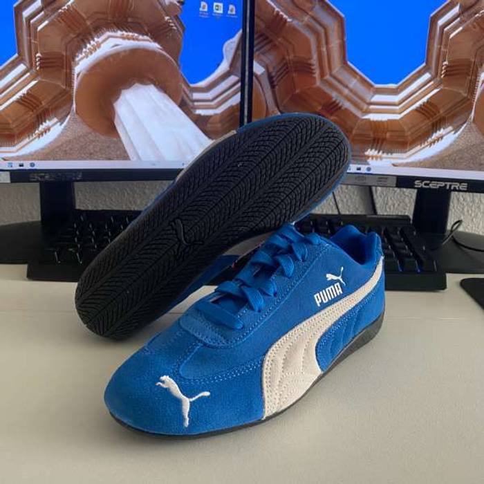 Puma Speedcat Blue Suede Sneakers New Men's Shoes