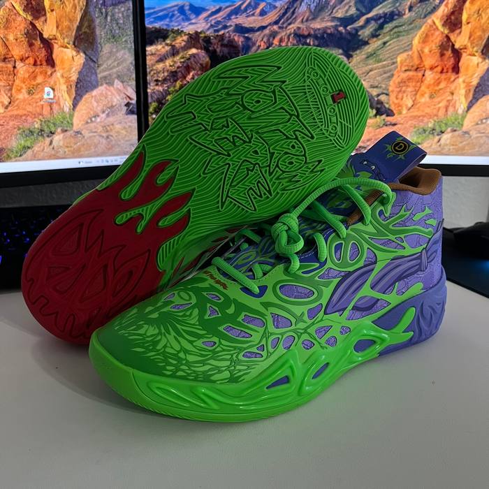 Puma MB.04 Melo Ball Teenage Mutant Ninja Turtles Raphael Donatello Shoes New