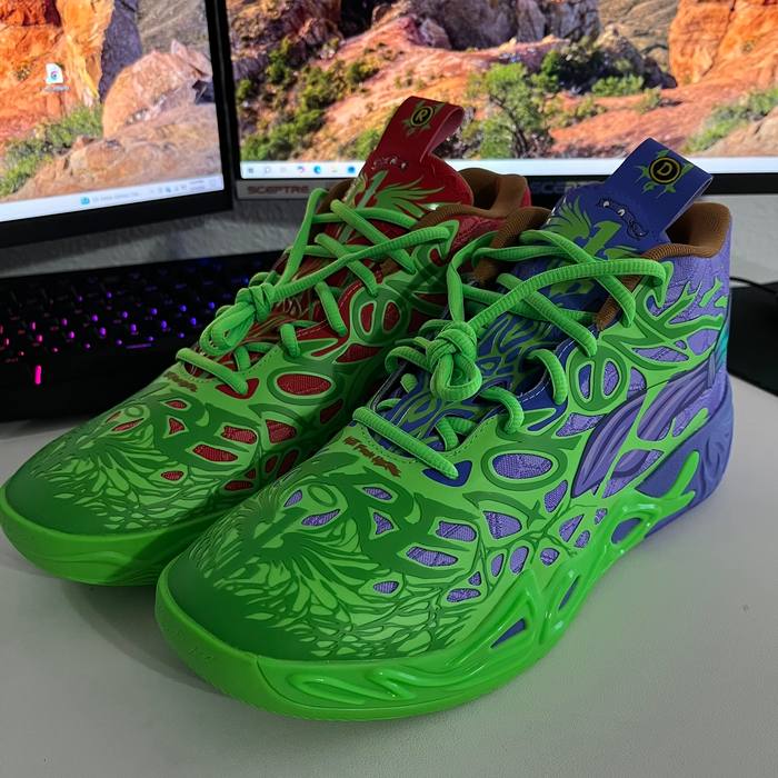 Puma MB.04 Melo Ball Teenage Mutant Ninja Turtles Raphael Donatello Shoes New