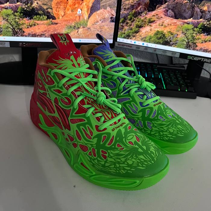 Puma MB.04 Melo Ball Teenage Mutant Ninja Turtles Raphael Donatello Shoes New
