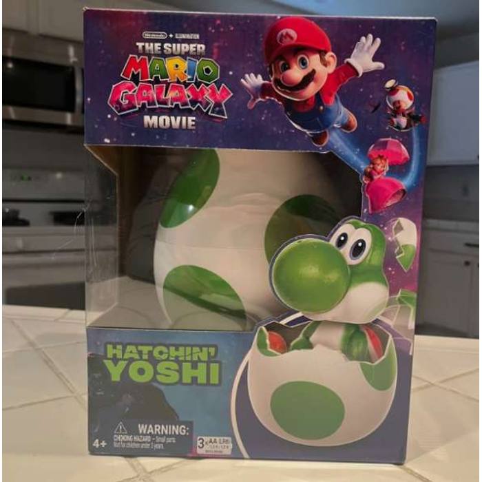 The Super Mario Galaxy Movie — Hatchin' Yoshi Interactive Egg Toy