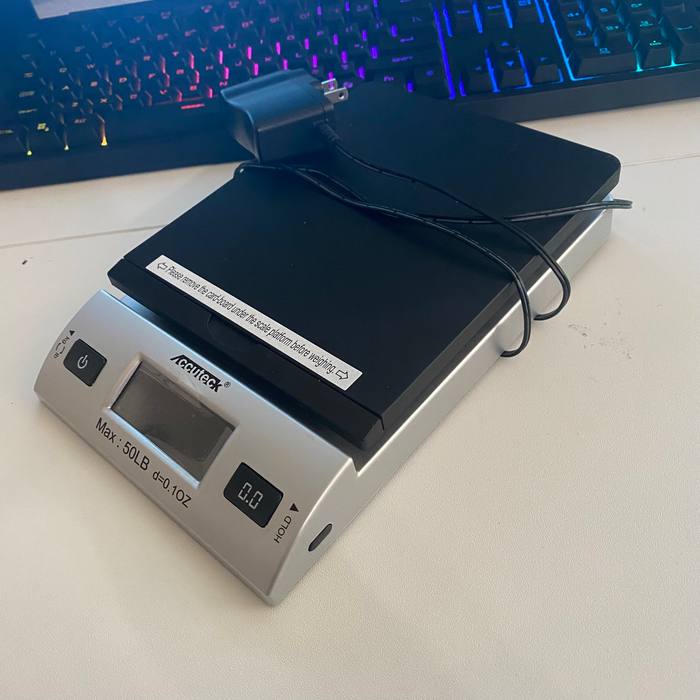 Accu-Tek W-8250-50BS Digital Postal Scale