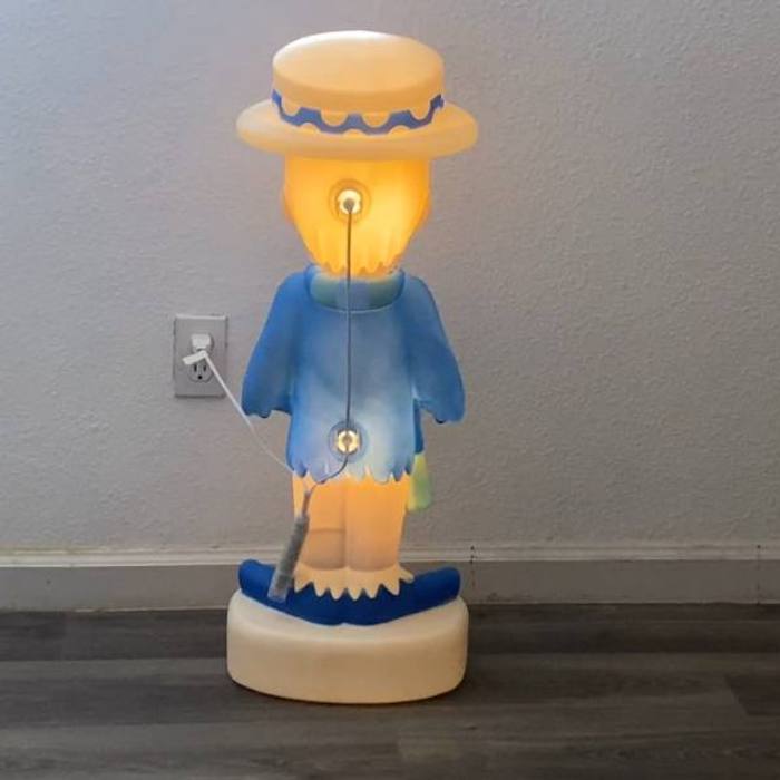 Warner Bros Snow Miser 32” LED Lighted Blow Mold Christmas Decor In Hand