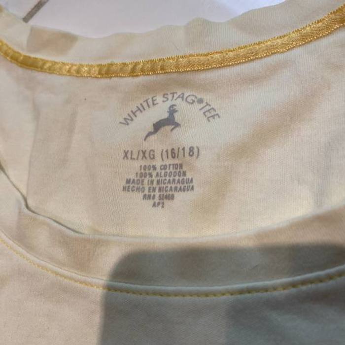 White Stagtee XL
