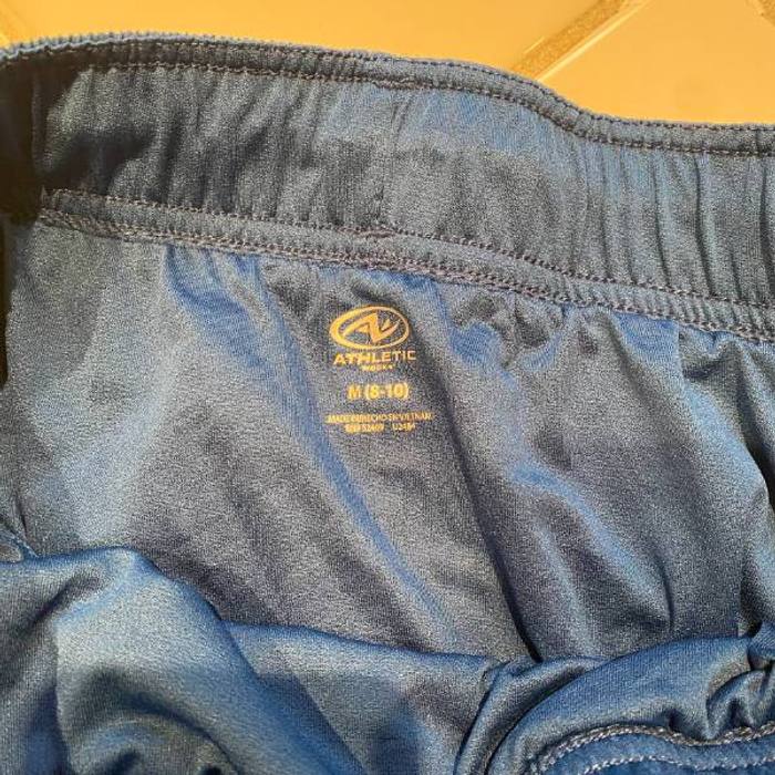 Athletic Works Girls Blue Running Shorts Size M (8-10) Lined Pockets