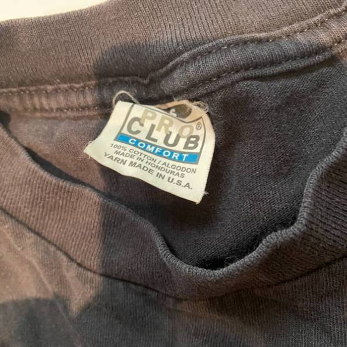 Pro Club Comfort T-Shirt Men's Small Black Blank Heavyweight Tee