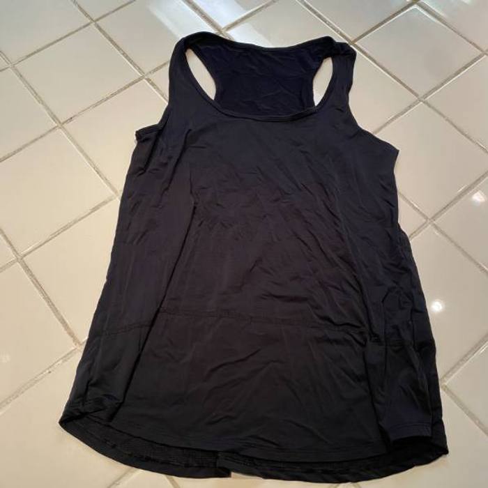 Ivivva Girls Black Racerback Tank Top Athletic Yoga Shirt Size Large