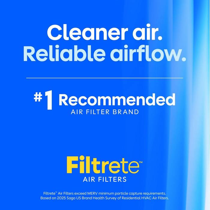 Filtrete 12x20x1 Air Filter MPR 1000 MERV 11 Allergen Pet Dander 4Pk