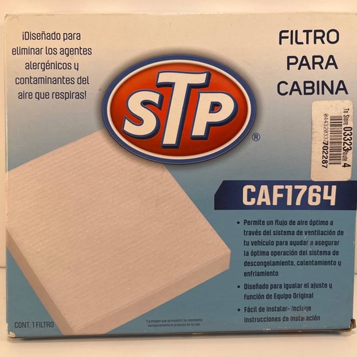 STP CAF1764 Cabin Air Filter - Filtro Para Cabina, New