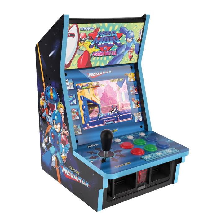 Evercade Alpha Mega Man Bartop Arcade Capcom 8" IPS Screen New