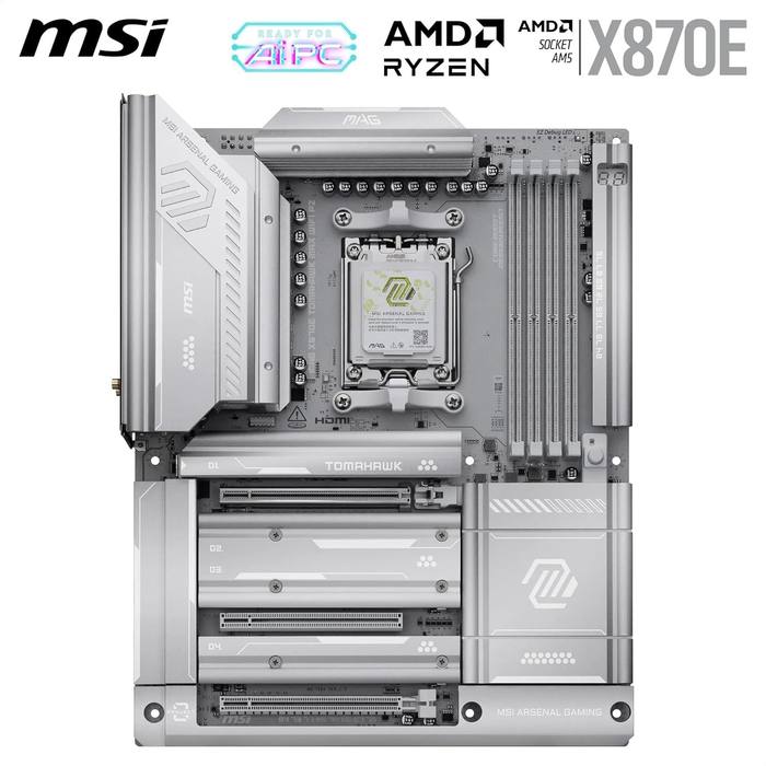 MSI MAG X870E Tomahawk Max WiFi PZ AM5 ATX Motherboard DDR5 New