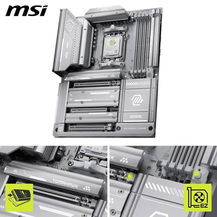MSI MAG X870E Tomahawk Max WiFi PZ AM5 ATX Motherboard DDR5 New
