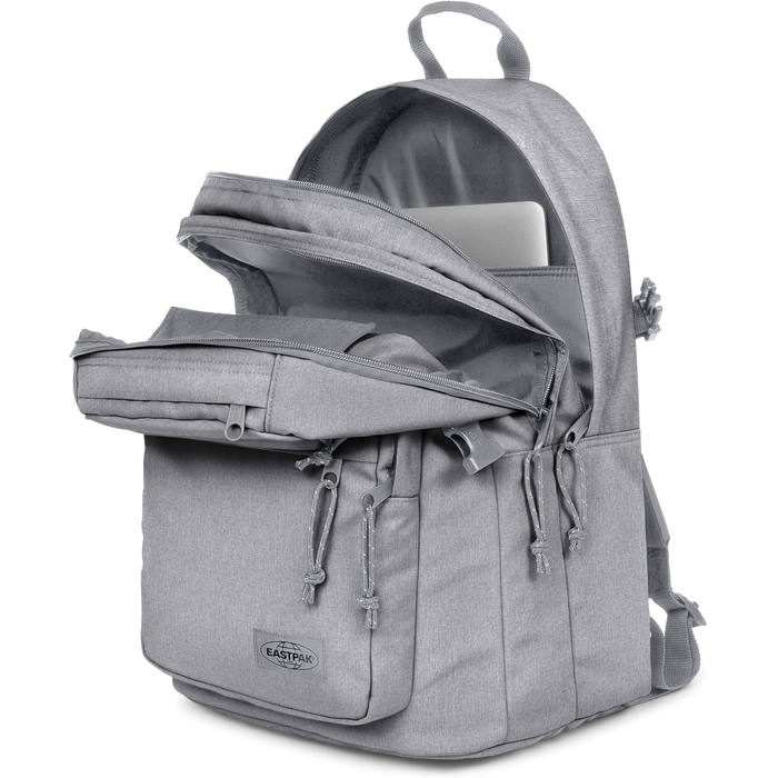 Eastpak Double Pro 32L Backpack Sunday Grey 16" Laptop Sleeve NEW