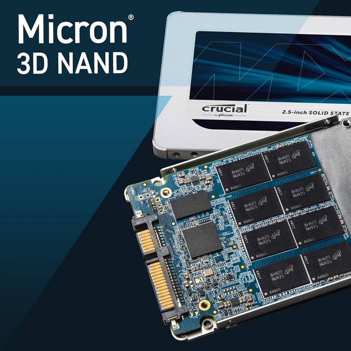 PRESALE Crucial MX500 2TB 3D NAND SATA III 2.5 Internal SSD CT2000MX500SSD1