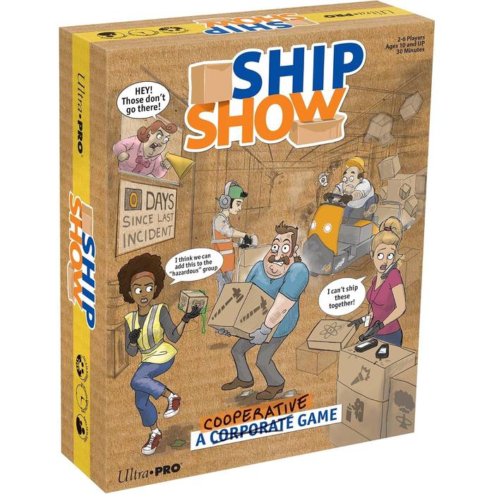 Ship Show! Cooperative Board Game Ultra Pro Corporate Party Game NEW