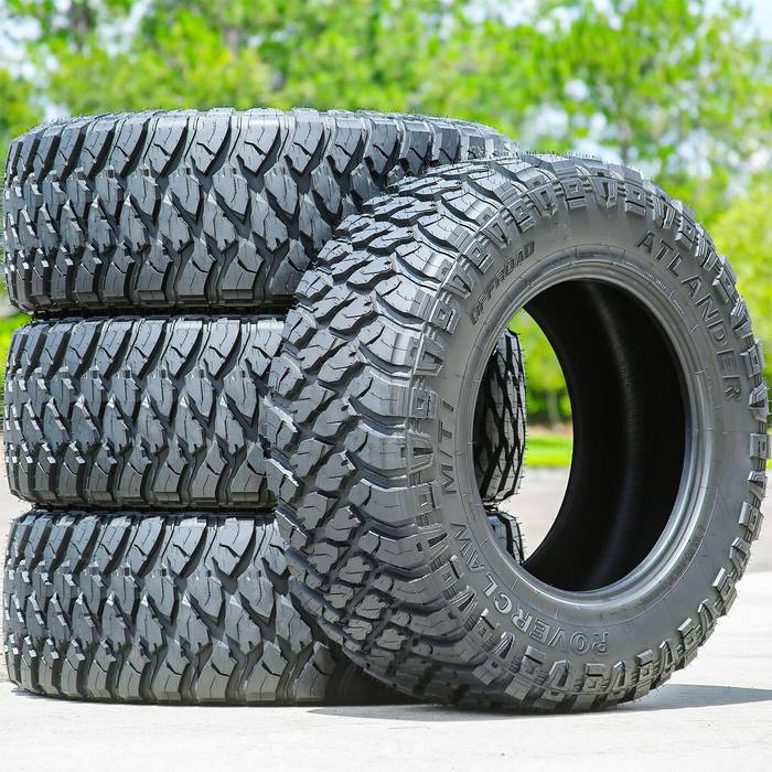 4x Atlander Roverclaw M/T I LT37X13.50R20 Mud Terrain Tires 12 Ply F New