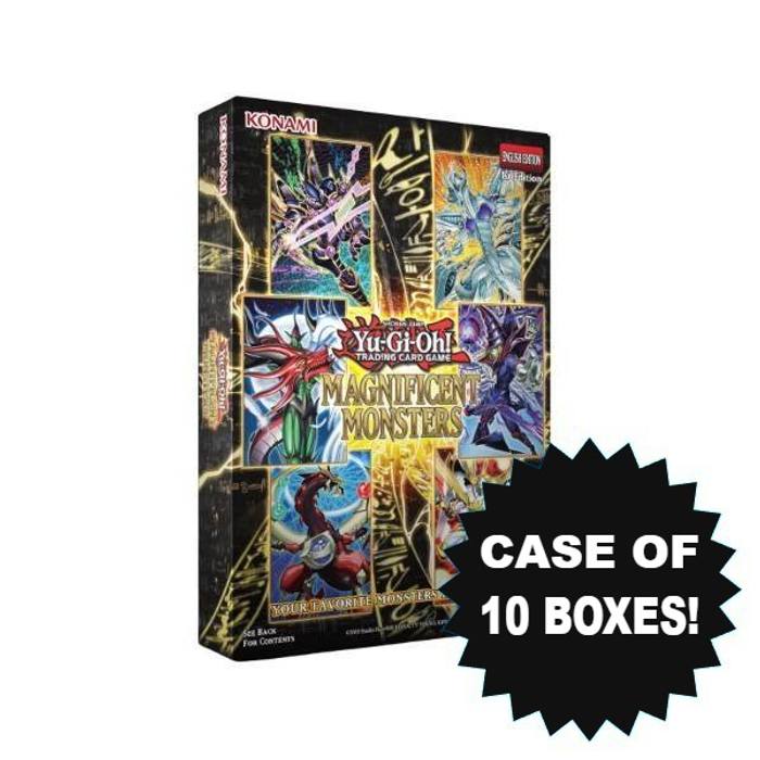 Yugioh Magnificent Monsters Display Box (10 Mini Boxes) Factory Sealed