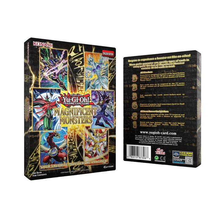 Yugioh Magnificent Monsters Display Box (10 Mini Boxes) Factory Sealed
