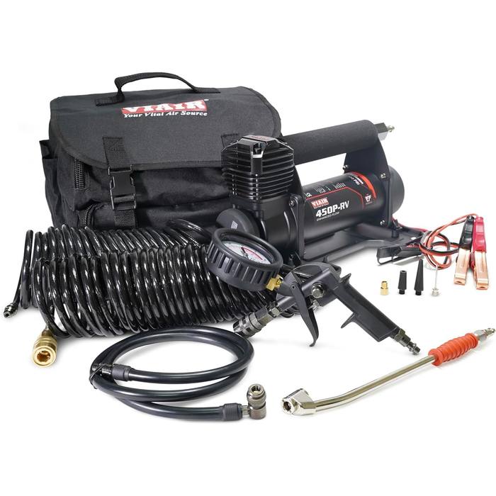 PRESALE VIAIR 450P-RV EF 12V Portable Air Compressor 150 PSI Tire Inflator Kit