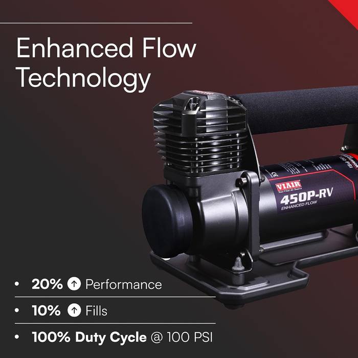 PRESALE VIAIR 450P-RV EF 12V Portable Air Compressor 150 PSI Tire Inflator Kit