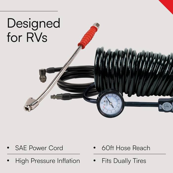 PRESALE VIAIR 450P-RV EF 12V Portable Air Compressor 150 PSI Tire Inflator Kit