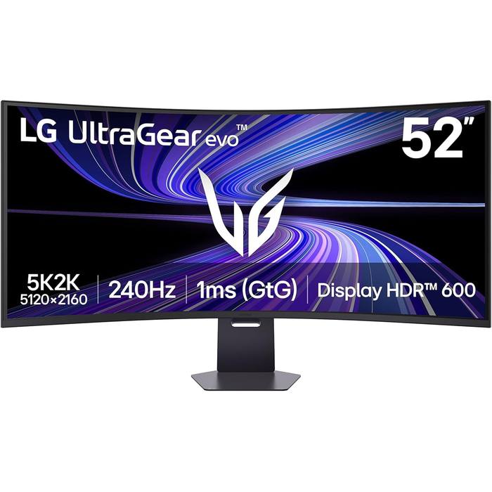 PRESALE LG UltraGear evo 52G930B-B 52 5K2K Curved Gaming Monitor 240Hz New