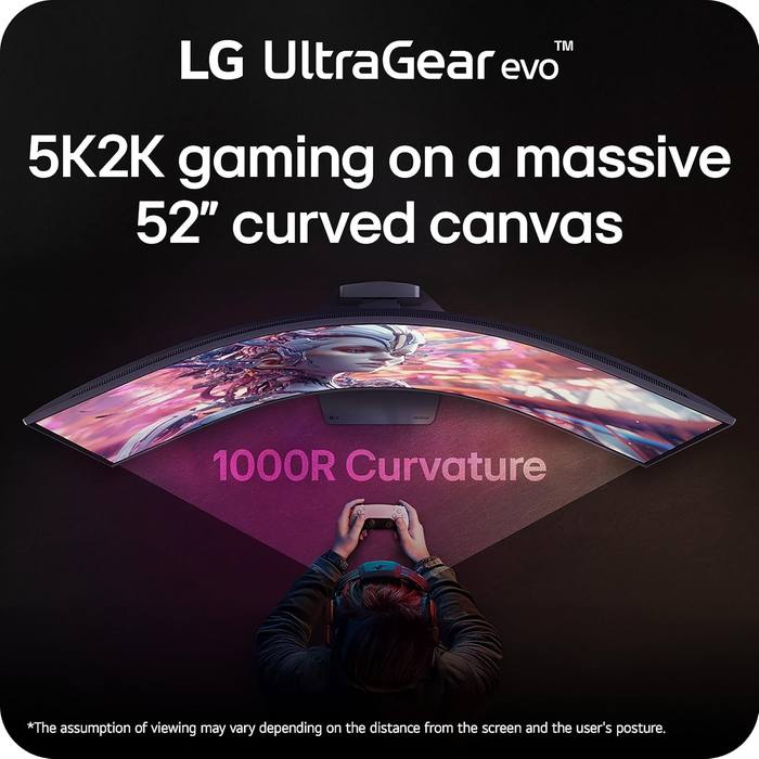 PRESALE LG UltraGear evo 52G930B-B 52 5K2K Curved Gaming Monitor 240Hz New