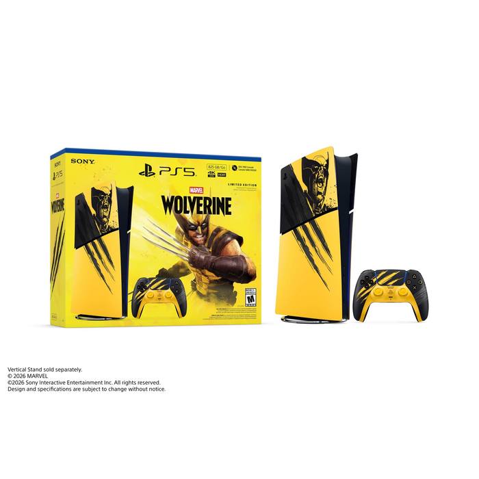 Sony PlayStation 5 PS5 Marvel Wolverine Limited Edition Bundle! (PRESALE)